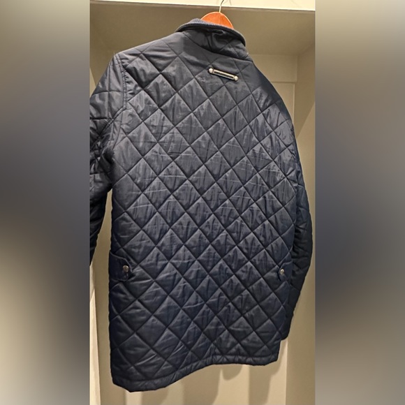 Cole Haan quilted blue jacket - Picture 3 of 5